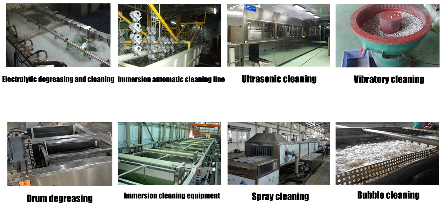 Aplicaciones de equipos de limpieza