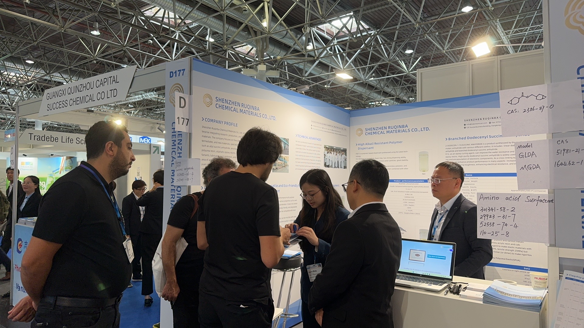 Chemspec Europe 2024: Descubra los aditivos avanzados de Ruqinba Chemical en el stand D177